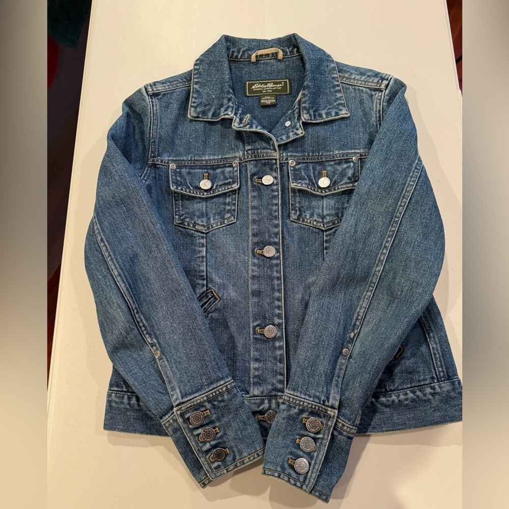Eddie Bauer Vintage Jean Jacket - Picture 4 of 10